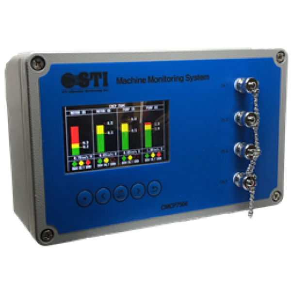 CMCP7504 Sistema de Monitoreo para Maquinaria de 4 Canales 