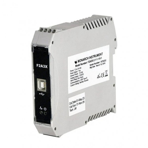 F2A3X Convertidor/tacómetro de frecuencia a anal...
