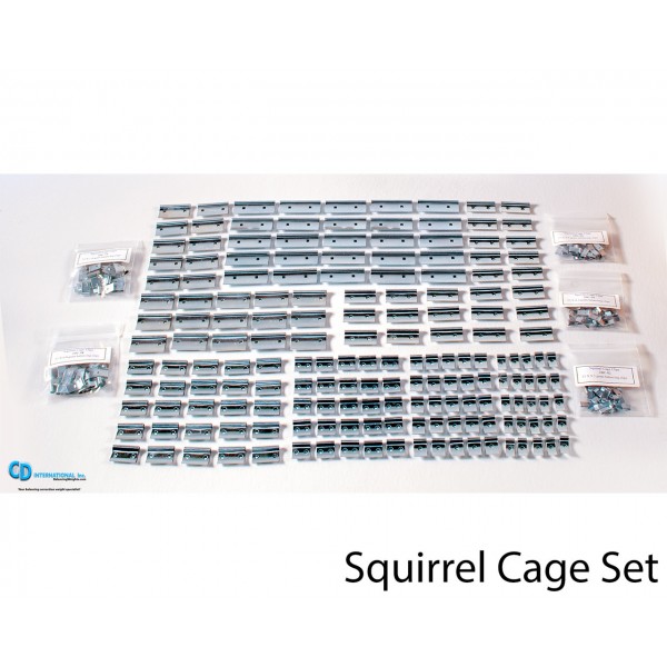 Juego completo de clips de equilibrio Squirrel Cage - 1200 piezas