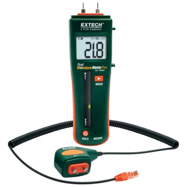Medidor de humedad (Higrometro) Extech MO265