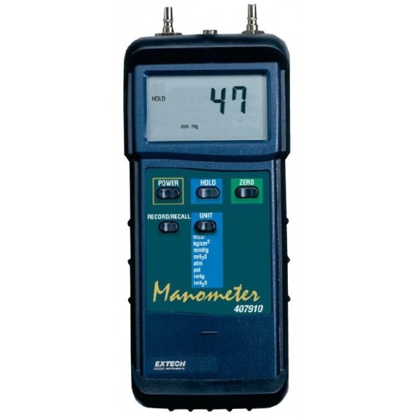 Extech 407910 Manómetro de presión diferencial p...