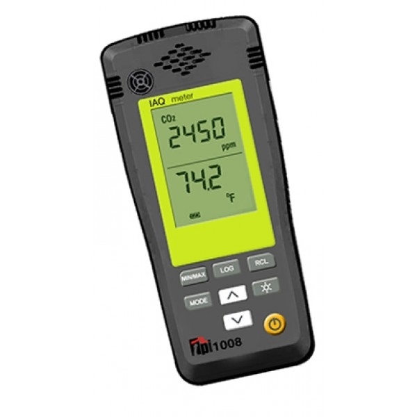 TPI-1008 Medidor de CO2 y Temperatura IAQ 